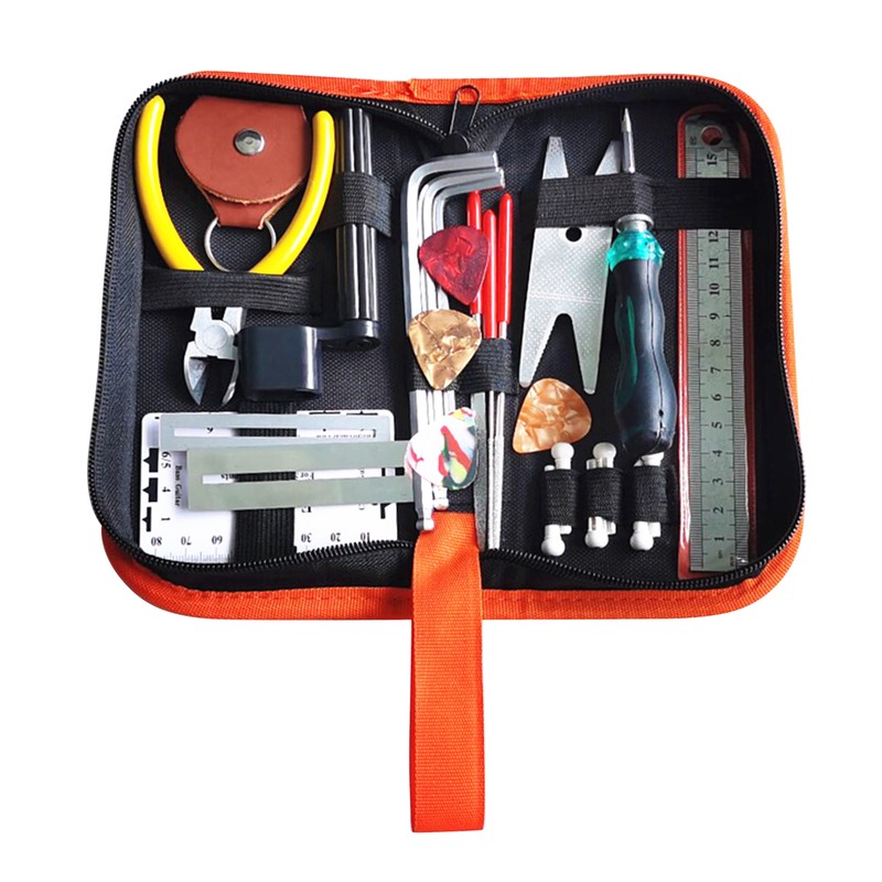26 PCS Guitar Repairing Tool Kit with Carry Bag Maintenance