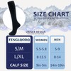 fenglaoda 8 Pairs Compression Socks for Men & Women 20-30