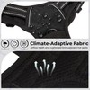 Funfox Dog Harness Large Dog, 2 Clips No Pull Vest