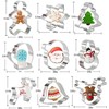 Christmas Cookie Cutters Set of 9 - Star Tree Angel