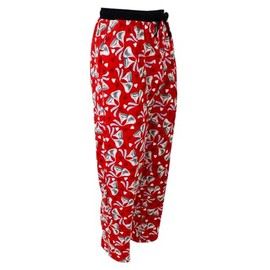 HERSHEY'S Kisses and Hearts Knit Lounge Pajama Pants (X-Large, Red)