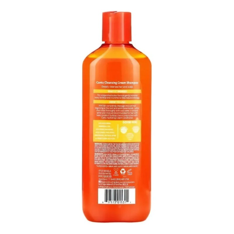 Shampoo Para Rulos 400 Ml Cantu Manteca De Karite