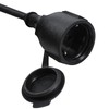 AOHEWEI 1.5 m CEE Adapter Cable, Schuko Coupling to CEE