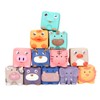 Baby Blocks Soft Silicone Baby Building Blocks Squeeze Toys for