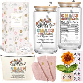 4MELLY Chaos Coordinator Employee Appreciation Gift for Coworker Boss Lady Employee Appreciation Gifts for Anniversary Birthday