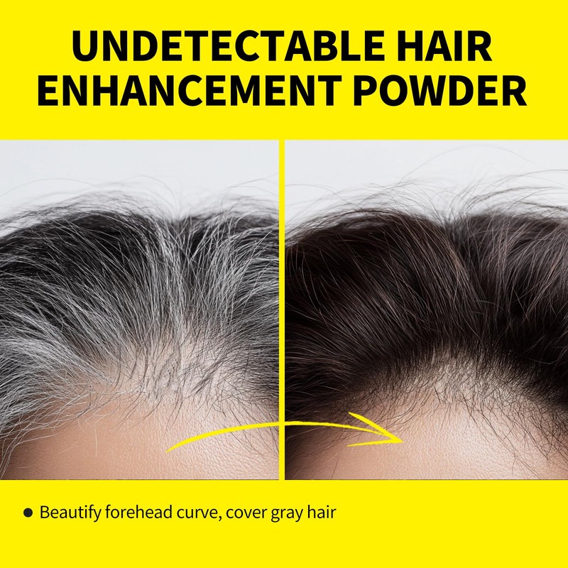 SEVICH Root Touch up, Hairline Powder with Brush, Instantly Conceals