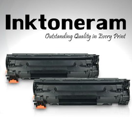 Inktoneram Compatible Toner Cartridges Replacement for HP CF283A 83A Laserjet Pro MFP M125rnw M125nw M127fn M127fw (Black, 2-Pack)