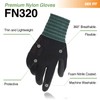 DEX FIT Lightweight Work Gloves FN330, 3D Comfort Power Grip,