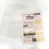 Rainmae 5 Pack 11" x 17" Rigid Print Protectors, Clear
