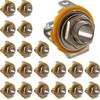 RUNCCI-YUN 6,35mm 1/4 Inch Female Guitar Input Jack,6,35mm TS Mono