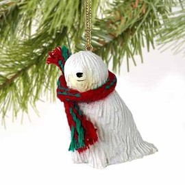 Komondor Miniature Dog Ornament