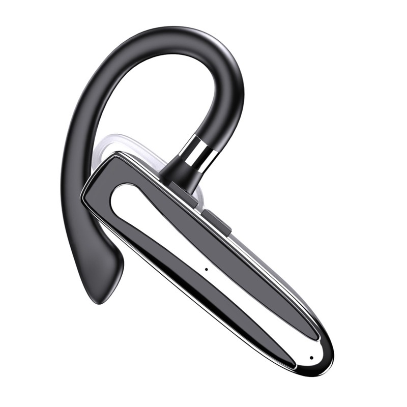 Bluetooth 5.1 Headset Single Ear Bluetooth Earpiece with ENC Smart