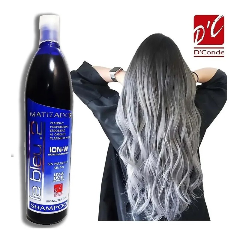 Shampoo Matizador Le Bleu Dconde 500 Ml Platina Y Da