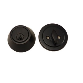 East West Consolidated Oil Rubbed Bronze Single Cylinder Deadbolt 920-US10B-1xc