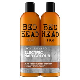 TIGI TIGI Bed Head Color Goddess Oil Infused Shampoo + Conditioner for Colored Hair Duopack (2 x 25.36 Ounce)