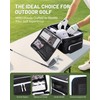 BRANTMAKER Golf Trunk Organizer, Golf Accessories for Men/Women to Storage