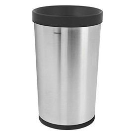 Tramontina Open Top Trash Can Stainless Steel 13 Gallon, 81200/004DS