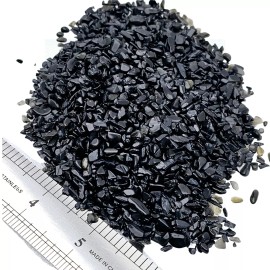 Obsidian Crystal Tumble Heal Chip Creativity Gemstone Bottle Chakra Stone 100g S