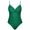MAIABLEAU Women Plus Size One Piece Swimsuits Tummy Control Bathing