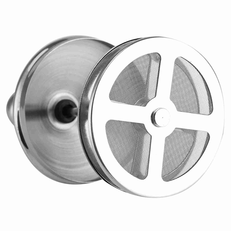 400ML/800ML Stainless Steel Manual Milk Frother Double Mesh Coffee Foamer