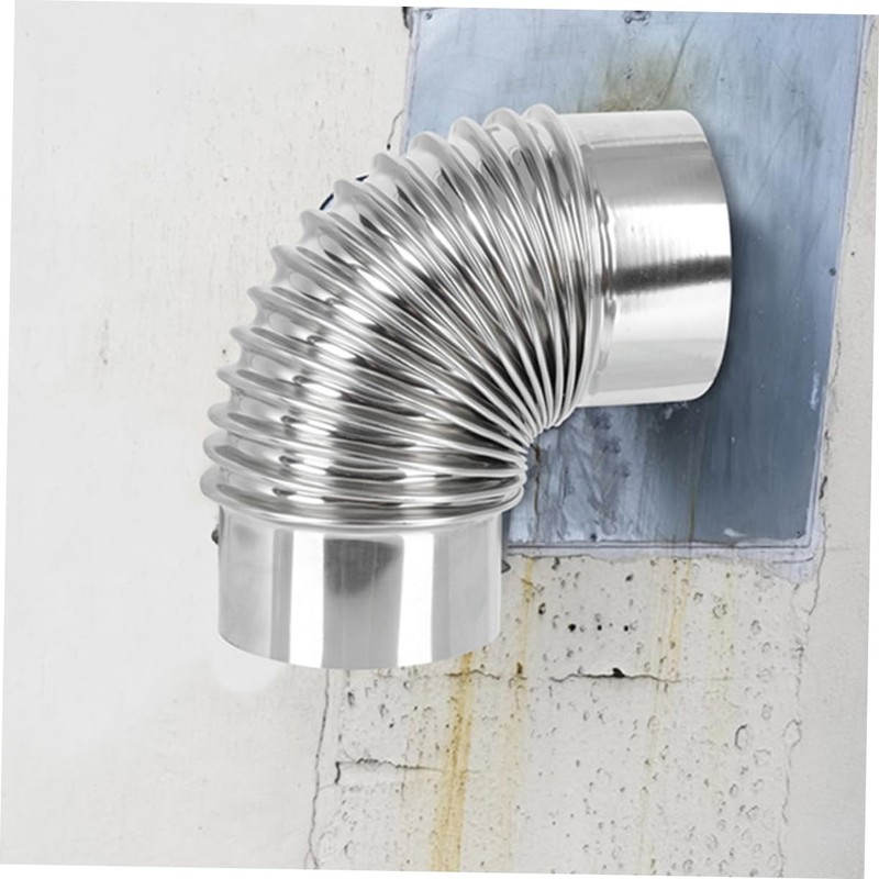 COHEALI Wood Stove Flue Elbow Stainless Steel for Efficient Ventilation