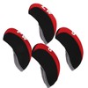 10Pcs/set Leather Golf Club Iron Head Covers Golf Putter Club
