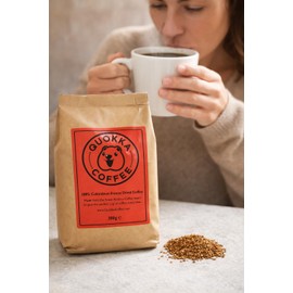 Quokka Instant Coffee - 300g Pouch (160 Cups), Smooth Medium Roast, Colombian Arabica Gold Blend, Freeze Dried
