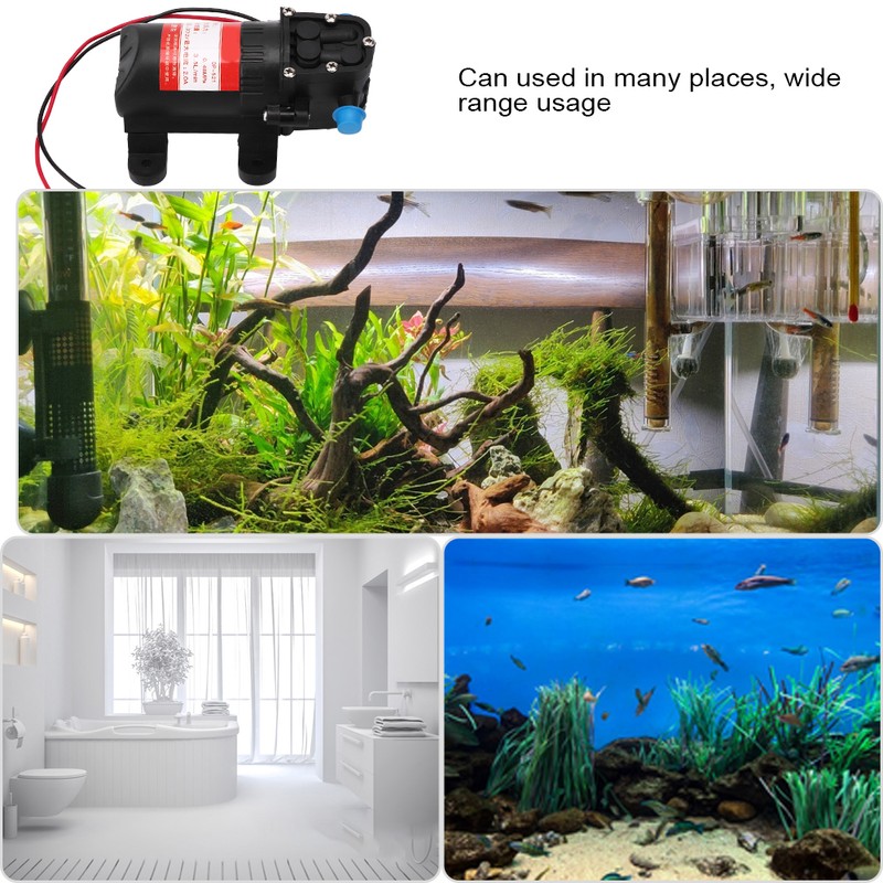 Plastic Aquarium Miniature DC Mini Water Diaphragm Pump Accessories for
