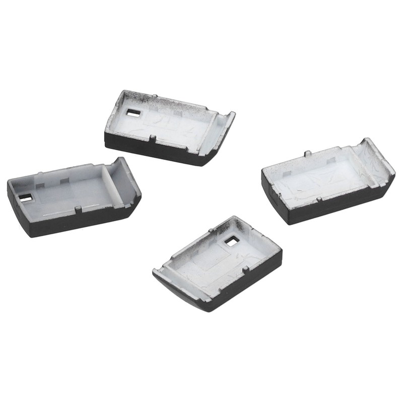 4pcs Air Conditioning Switch Covers A/C AUTO ON/OFF Plastic Black