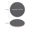 sourcing map 30pcs 320 Grit Sanding Sponge 4 Inch Hook