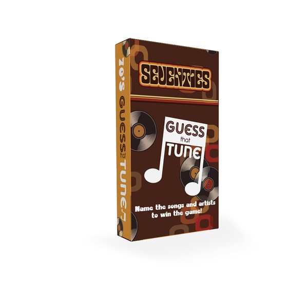 Boxer Gifts Seventies Guess That Tune Music Card Games for