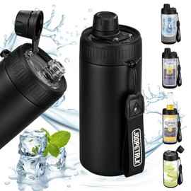 Can Cooler with Spout Lid 4-in-1Insulated Double Wall Vacuum Stainless Steel Beer Can Holder for all 12 oz Slim Can,Bottles, Regular Can & Drinks Keeps Beverage Cold Gift