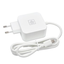 Raspberry Pi 5 USB-C Power Supply 45W, USB-C Power Supply, Raspberry Pi 5 4GB/8GB/16GB (White)