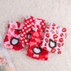 CuteBone Washable Female Dog Diapers Valentines 4 Pack Reusable Doggie