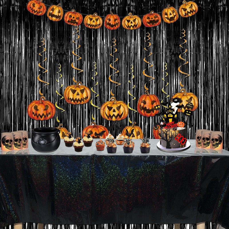 Tablecloth Black 2prs