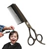 Hairdresser Scissors,Professional Barber Scissors - Thinning Shear with Detachable Comb