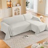 KinCam Couch Covers for 2 Cushion Couch Sofa Cover Washable