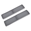 2PCS Stove Top Shelf Silicone Spice Rack Magnetic Back 2
