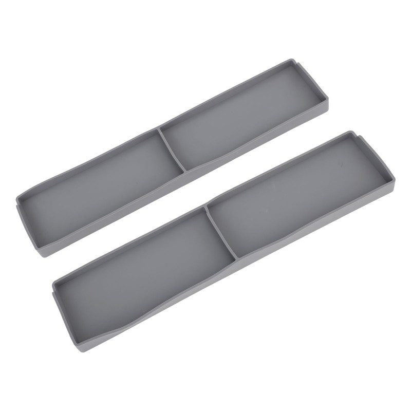 2PCS Stove Top Shelf Silicone Spice Rack Magnetic Back 2