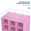 Libeder Hanging Closet Organizers 30 Section Shoe Shelves, Shoe Storage
