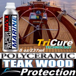 SUPERMAXX MARINE TEAK WOOD SEALER DIAMOND HARD CERAMIC COATING LONG LASTING NATURAL FINISH