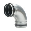 HVAC Duct Elbow 4 inch, A-KARCK 90 Degree Duct Connector