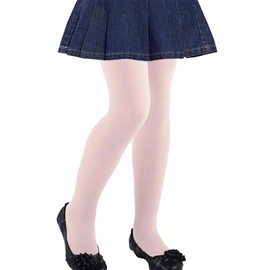 CHUNG Girls Footed Tights 2-12Y Light Weight Stretchy 60D Multi Candy Color Stage Play Costumes,BalletPink,1-3Y