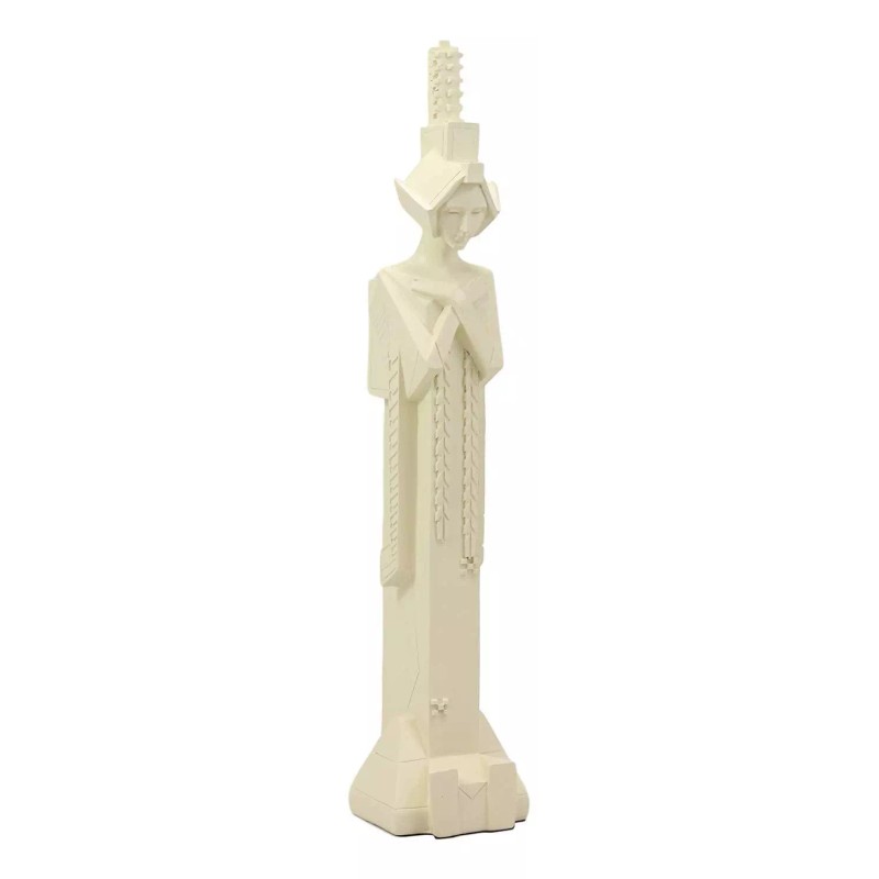Frank Lloyd Wright Midway Gardens White Sprite With Crossed Arms