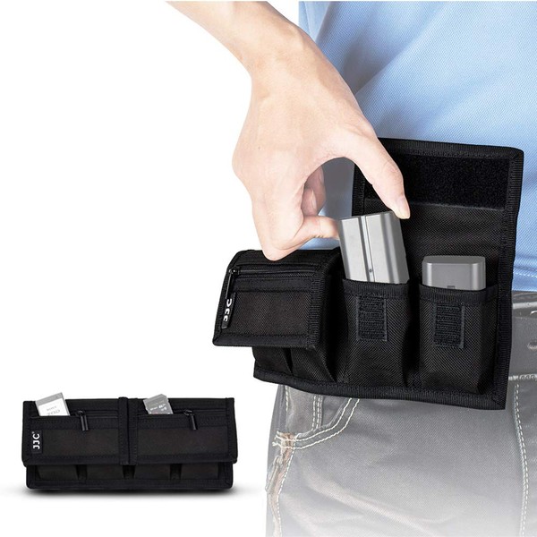 Camera Battery Pouch Holder Case for 4 PCS Sony NP-F550