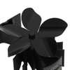 Stove Fan Heat Powered Low Noise Aluminium Alloy 5 Blade