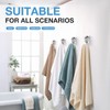Strong Suction Cup Hooks, Vacuum 4 Pieces, Load Capacity 11.0