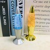 Riaxuebiy Classic LED Lava Lamp USB Rocket Sparkling Lamp Multicolor