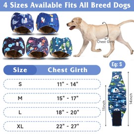 Grecle 5 Pack Dog Diapers Male Reusable, Premium Belly Bands for Male Dogs, High Absorbing Male Dog Pee Wraps for Doggie in Incontinence or Excitable Urination and Training XL