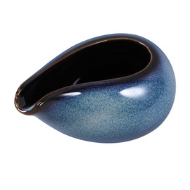 Zerodeko Ceramic Sauce Pitcher Gravy Boat for Custard Beautifully Crafted Milk Jug for Dressing Sauces for Restaurants Home Use Easy to Clean